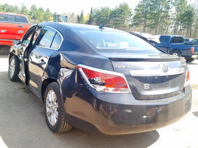 1G4GA5ERXDF255687 - 2013 BUICK LACROSSE BLACK photo 3