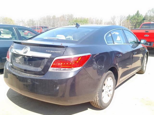 1G4GA5ERXDF255687 - 2013 BUICK LACROSSE BLACK photo 4