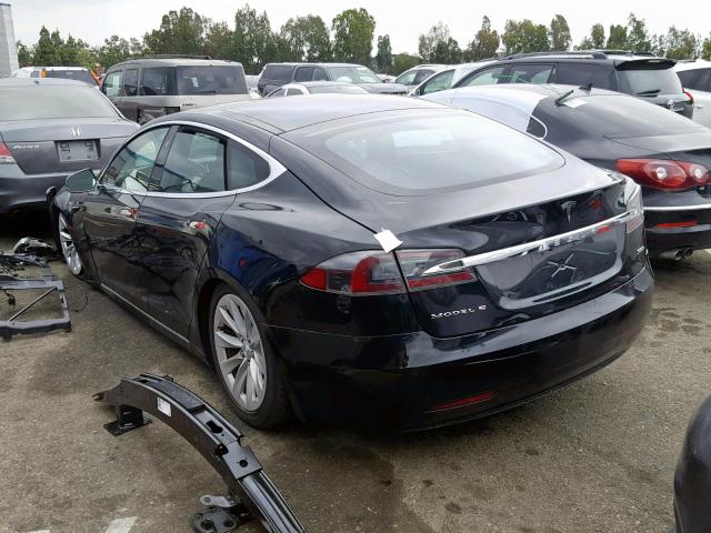 5YJSA1E22JF249697 - 2018 TESLA MODEL S BLACK photo 3