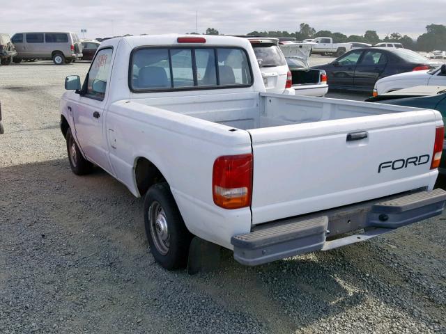 1FTCR10A9PUC97824 - 1993 FORD RANGER WHITE photo 3