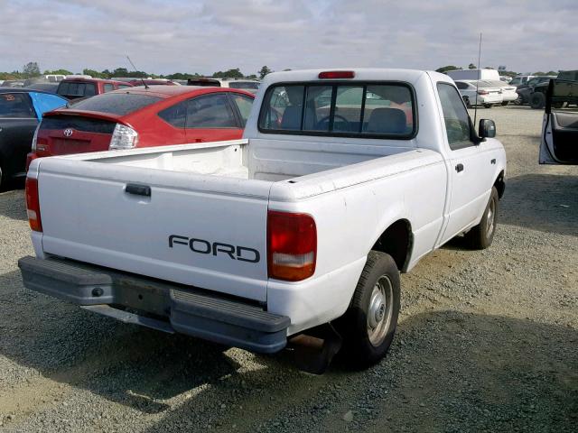 1FTCR10A9PUC97824 - 1993 FORD RANGER WHITE photo 4