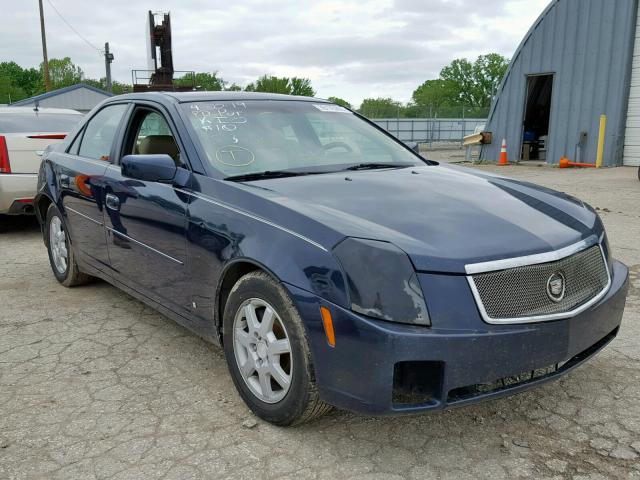 1G6DP577060106487 - 2006 CADILLAC CTS HI FEA BLUE photo 1