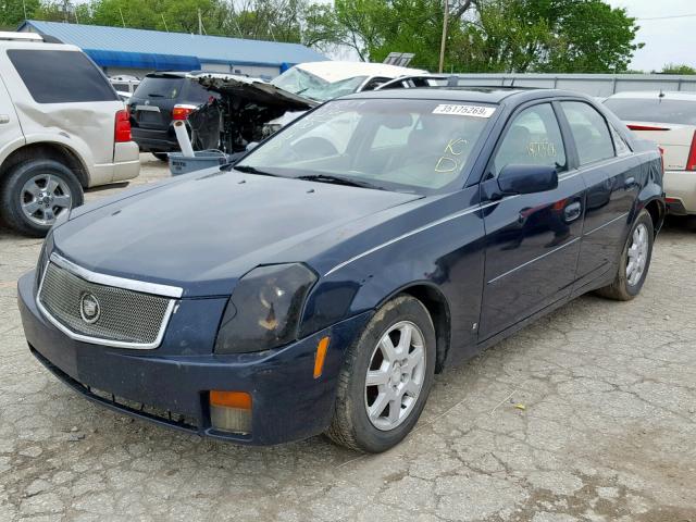 1G6DP577060106487 - 2006 CADILLAC CTS HI FEA BLUE photo 2