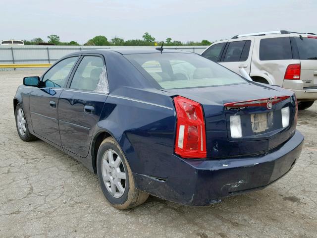 1G6DP577060106487 - 2006 CADILLAC CTS HI FEA BLUE photo 3