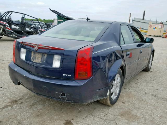 1G6DP577060106487 - 2006 CADILLAC CTS HI FEA BLUE photo 4