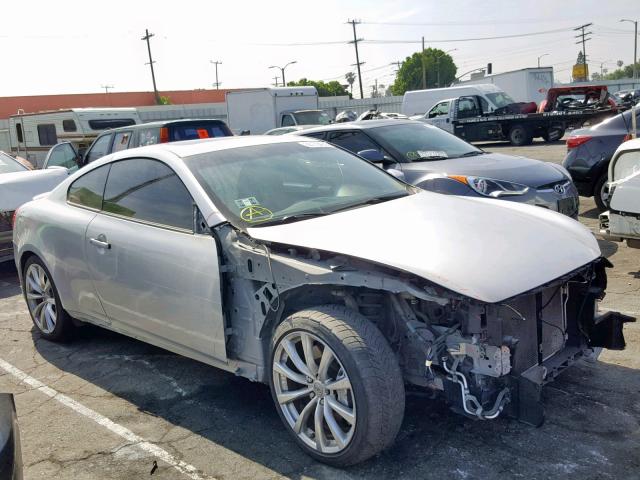 JNKCV64E88M107694 - 2008 INFINITI G37 BASE SILVER photo 1