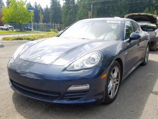 WP0AD2A70CL045183 - 2012 PORSCHE PANAMERA S BLUE photo 2