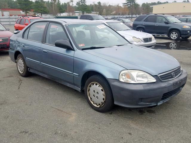 2HGEJ6618YH534507 - 2000 HONDA CIVIC BASE BLUE photo 1