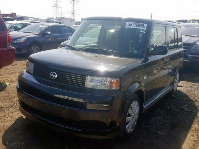 JTLKT324554001781 - 2005 TOYOTA SCION XB 黑色 照片 2