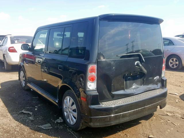 JTLKT324554001781 - 2005 TOYOTA SCION XB 黑色 照片 3