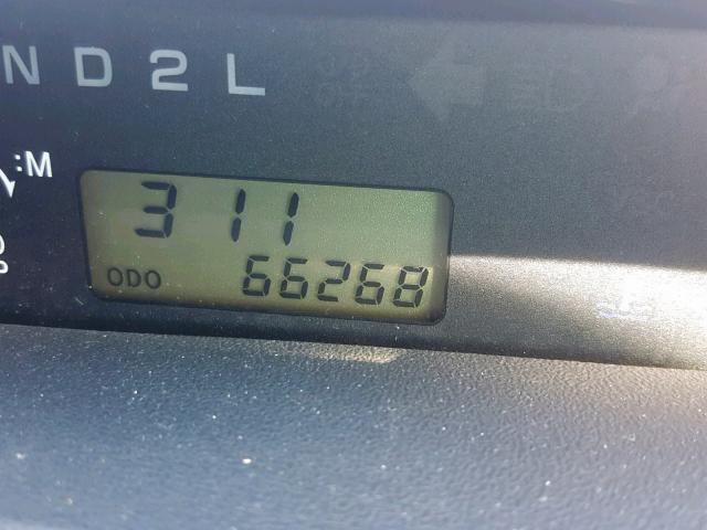 JTLKT324554001781 - 2005 TOYOTA SCION XB 黑色 照片 8