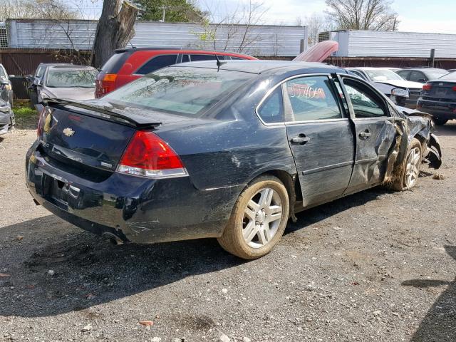 2G1WB5E39E1100588 - 2014 CHEVROLET IMPALA LIM BLACK photo 4