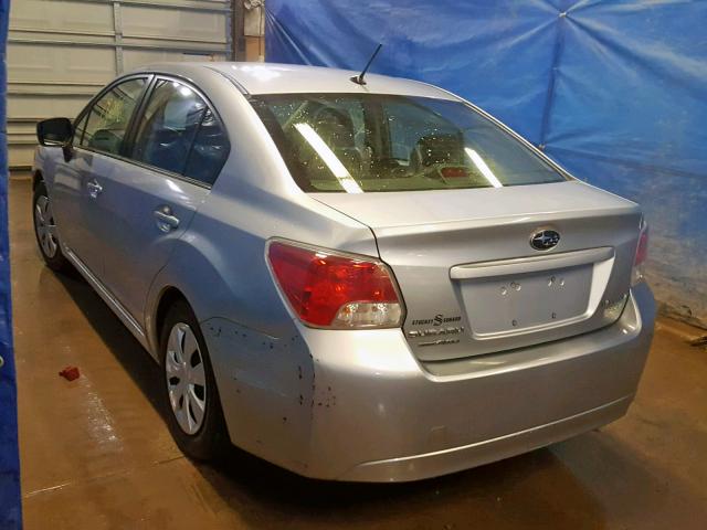 JF1GJAA6XDH016563 - 2013 SUBARU IMPREZA SILVER photo 3