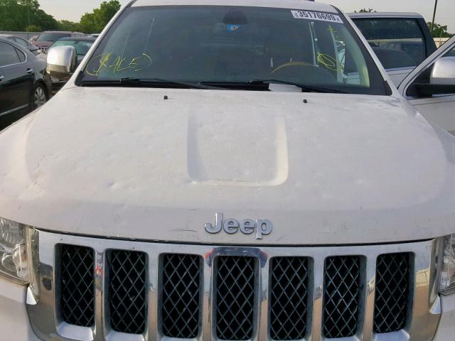 1C4RJECG0CC319072 - 2012 JEEP GRAND CHER WHITE photo 9