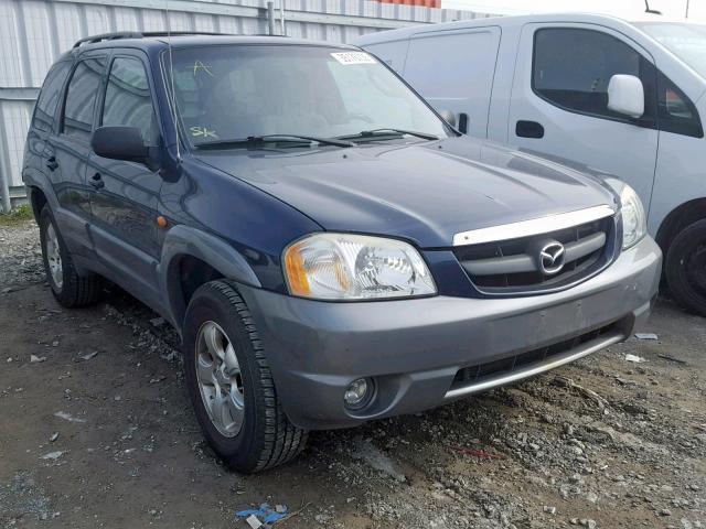 4F2CU08182KM37766 - 2002 MAZDA TRIBUTE LX BLUE photo 1