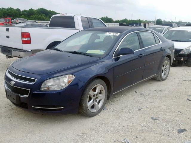 1G1ZC5EB8A4123182 - 2010 CHEVROLET MALIBU 1LT 蓝色 照片 2
