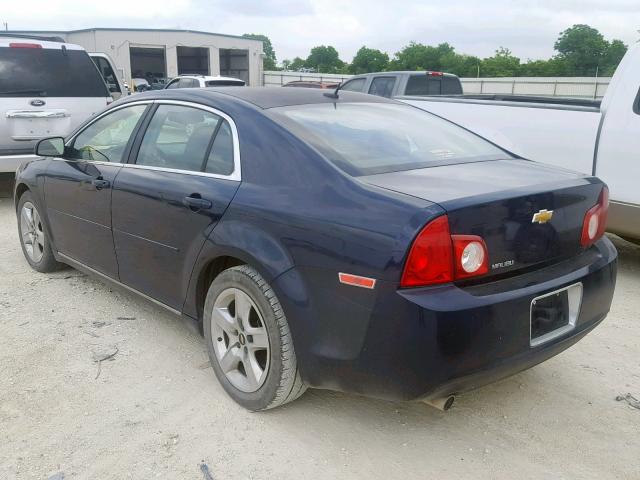 1G1ZC5EB8A4123182 - 2010 CHEVROLET MALIBU 1LT 蓝色 照片 3