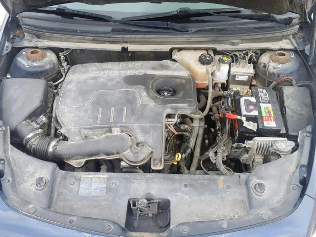 1G1ZC5EB8A4123182 - 2010 CHEVROLET MALIBU 1LT 蓝色 照片 7