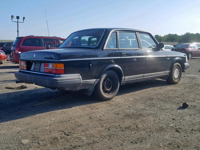 YV1AX8841K1356325 - 1989 VOLVO 244 DL BLUE photo 4