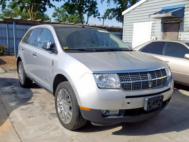 2LMDJ8JC4ABJ24567 - 2010 LINCOLN MKX SILVER photo 1