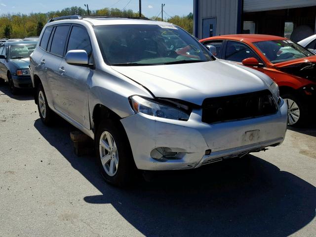 5TDJK3EHXAS037196 - 2010 TOYOTA HIGHLANDER SILVER photo 1