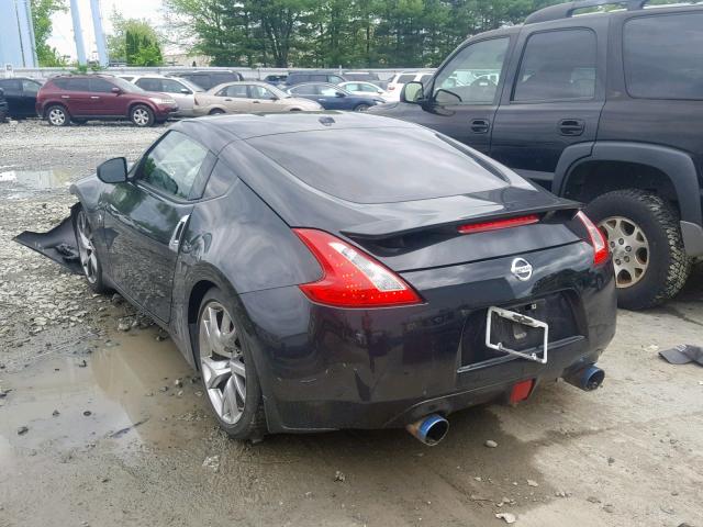 JN1AZ4EH7DM383971 - 2013 NISSAN 370Z BASE BLACK photo 3