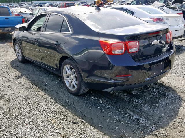 1G11C5SAXDF210406 - 2013 CHEVROLET MALIBU 1LT შავი ფოტო 3