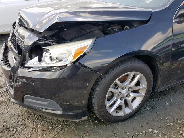 1G11C5SAXDF210406 - 2013 CHEVROLET MALIBU 1LT შავი ფოტო 9