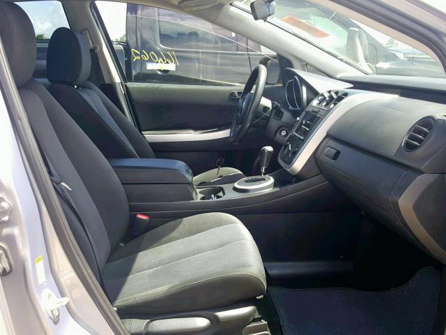 JM3ER293770146742 - 2007 MAZDA CX-7 SILVER photo 5