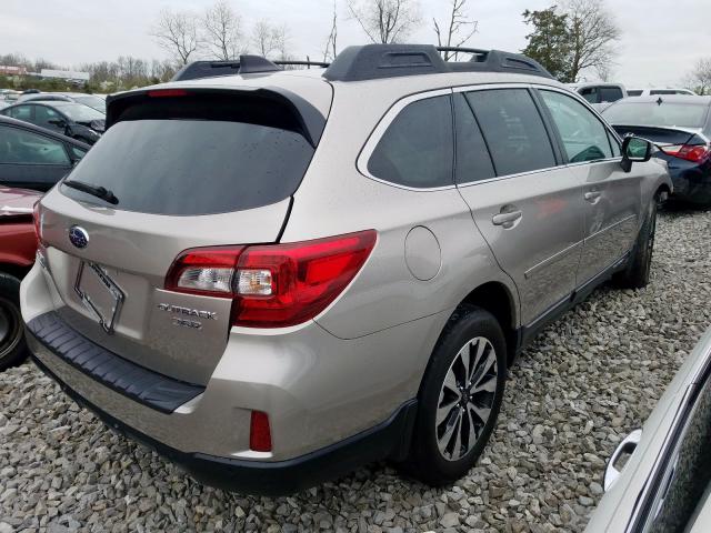 4S4BSENC0H3285985 - 2017 SUBARU OUTBACK 3.6R LIMITED  photo 4