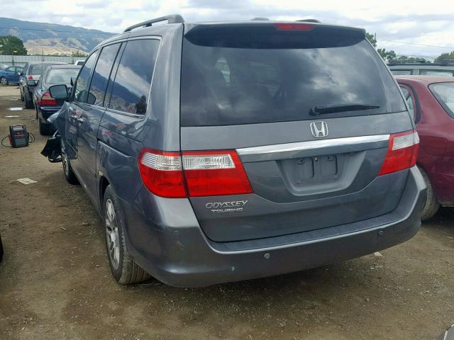 5FNRL38897B075947 - 2007 HONDA ODYSSEY TO CHARCOAL photo 3