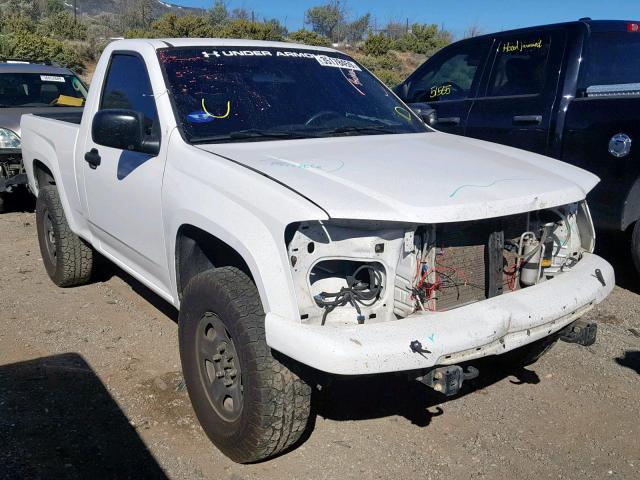 1GCHTBD95A8135167 - 2010 CHEVROLET COLORADO WHITE photo 1