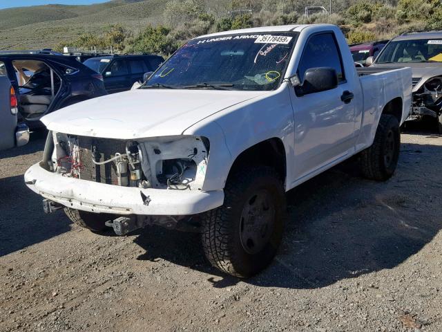 1GCHTBD95A8135167 - 2010 CHEVROLET COLORADO WHITE photo 2