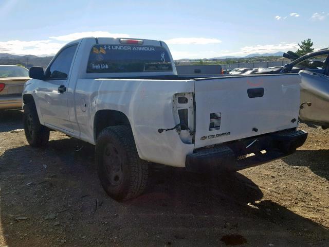 1GCHTBD95A8135167 - 2010 CHEVROLET COLORADO WHITE photo 3