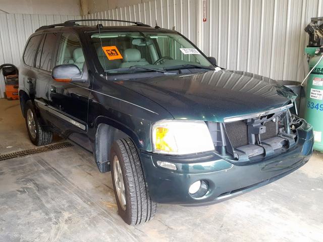 1GKDS13S852287134 - 2005 GMC ENVOY GREEN photo 1