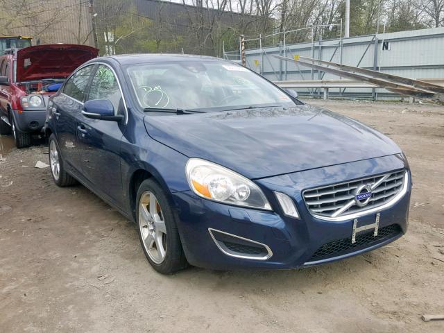 YV1622FSXC2045636 - 2012 VOLVO S60 T5 BLUE photo 1