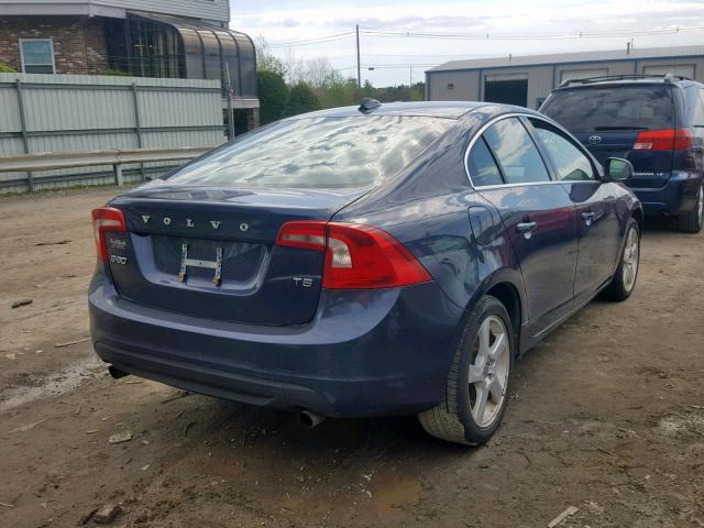 YV1622FSXC2045636 - 2012 VOLVO S60 T5 BLUE photo 4