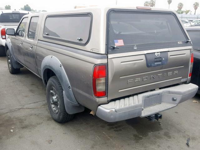 1N6ED29XX3C453063 - 2003 NISSAN FRONTIER C GOLD photo 3