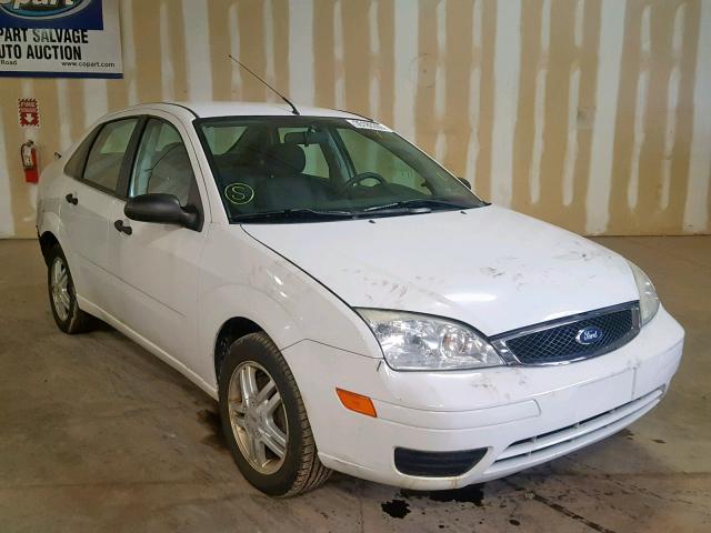 1FAFP34NX7W173244 - 2007 FORD FOCUS ZX4 WHITE photo 1