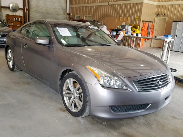 JNKCV64E08M114137 - 2008 INFINITI G37 BASE GRAY photo 1