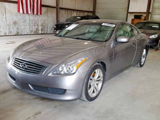 JNKCV64E08M114137 - 2008 INFINITI G37 BASE GRAY photo 2