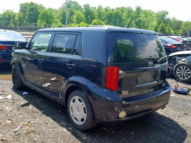 JTLKE50E881035642 - 2008 TOYOTA SCION XB 黑色 照片 3