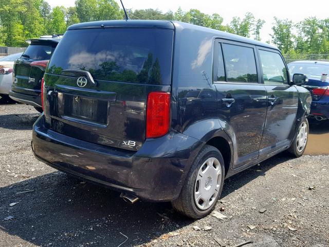 JTLKE50E881035642 - 2008 TOYOTA SCION XB 黑色 照片 4
