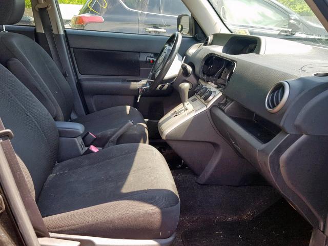JTLKE50E881035642 - 2008 TOYOTA SCION XB 黑色 照片 5