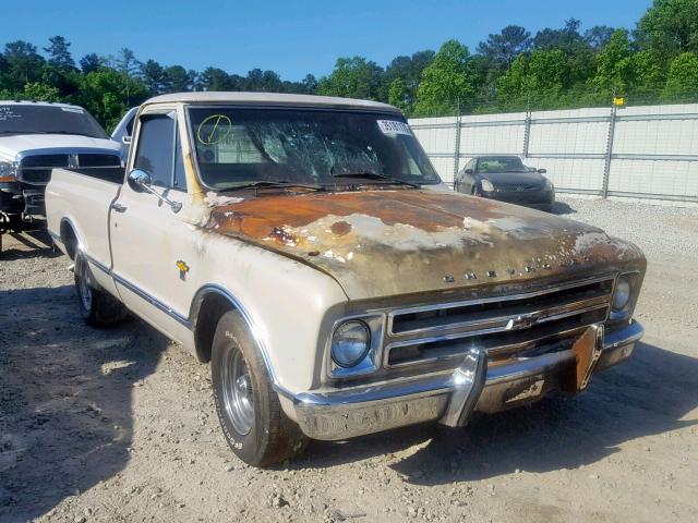 CE147A140544 - 1967 CHEVROLET C-10 BEIGE photo 1