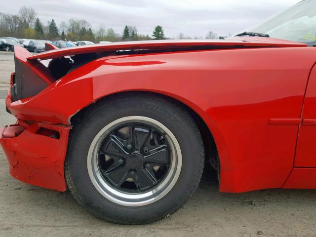 WP0AA0948GN453349 - 1986 PORSCHE 944 RED photo 9