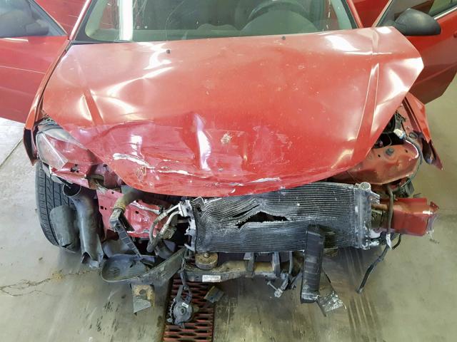 1G2ZF55B464177881 - 2006 PONTIAC G6 SE RED photo 7