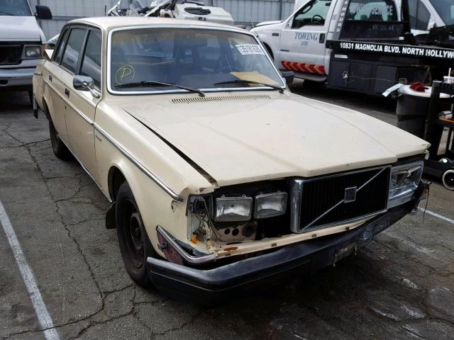 YV1AX8842D1867755 - 1983 VOLVO 244 DL BEIGE photo 1