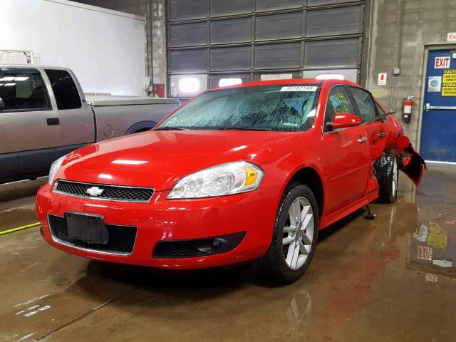 2G1WC5E3XC1202914 - 2012 CHEVROLET IMPALA LTZ RED photo 2