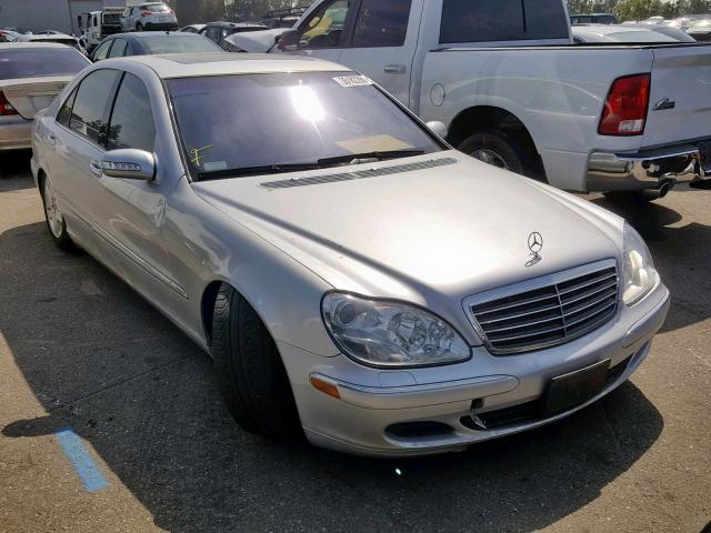 WDBNG75J53A316843 - 2003 MERCEDES-BENZ S 500 SILVER photo 1